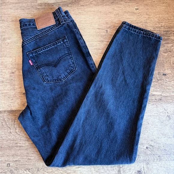 Levi's Denim - Levi’s 80s Mom Jean Vintage Premium Denim Size 28 Black Normcore Classic